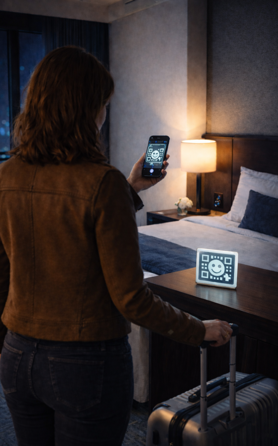 Hotels QRChat example